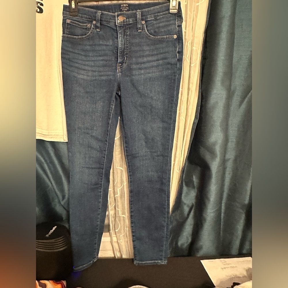 J. Crew Women's Dark Blue Skinny Jeans